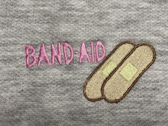 Band-Aids: A Boutique Sweatshirt Embroidery Review