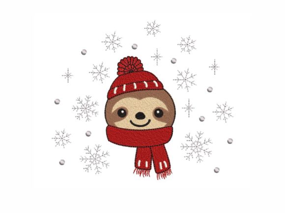 Christmas Sloth: A Designer's Take on Festive Stitching