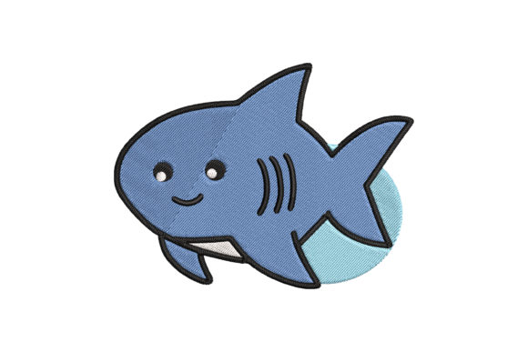 Cute Baby Animal Shark Cartoon Review for Apparel