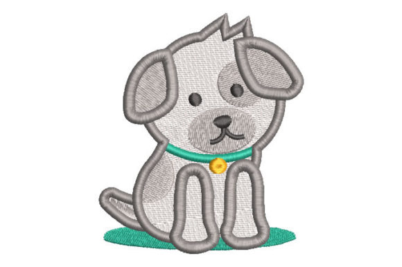 Dog Puppy with Collar: A Boutique Embroidery Review