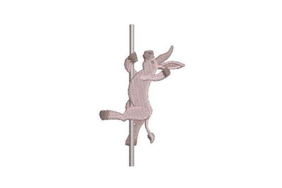 Donkey Pole Dancing: A Whimsical Embroidery Review
