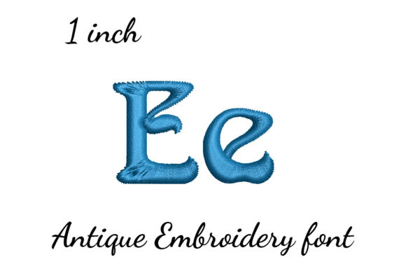 E Font Antique Review: A Vintage Touch for Embroidery