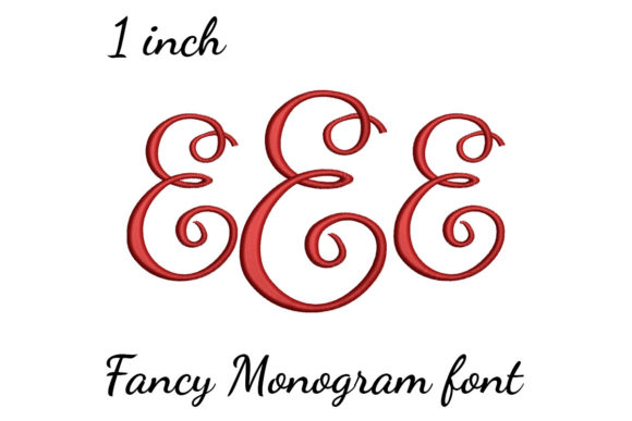 E Monogram Font Fancy: A Designer's Review for Boutique Sweatshirts