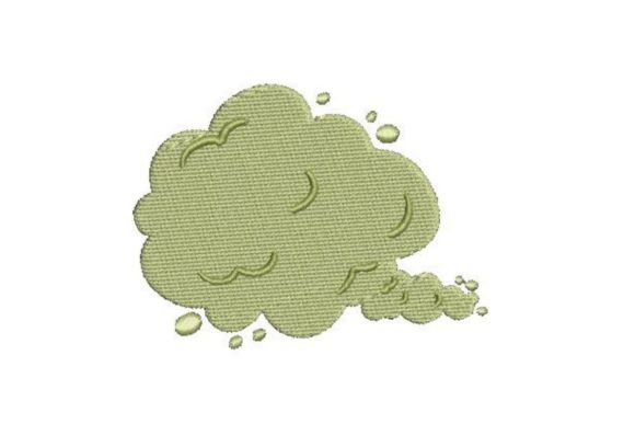 Fart Cloud: A Hilarious Embroidery Design for Unique Gifts
