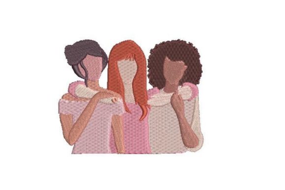 Group of Faceless Women: A Seasonal Embroidery Review