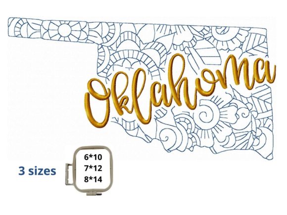 Oklahoma State: A Festive Review for Holiday Embroidery