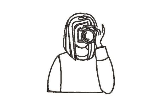 Photographer Line Art Drawing: A Pro Review
