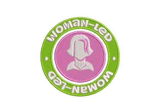 Woman-Led: A Delicate Design for Modern Embroidery Projects